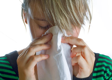 Maquillaje para disimular el resfriado